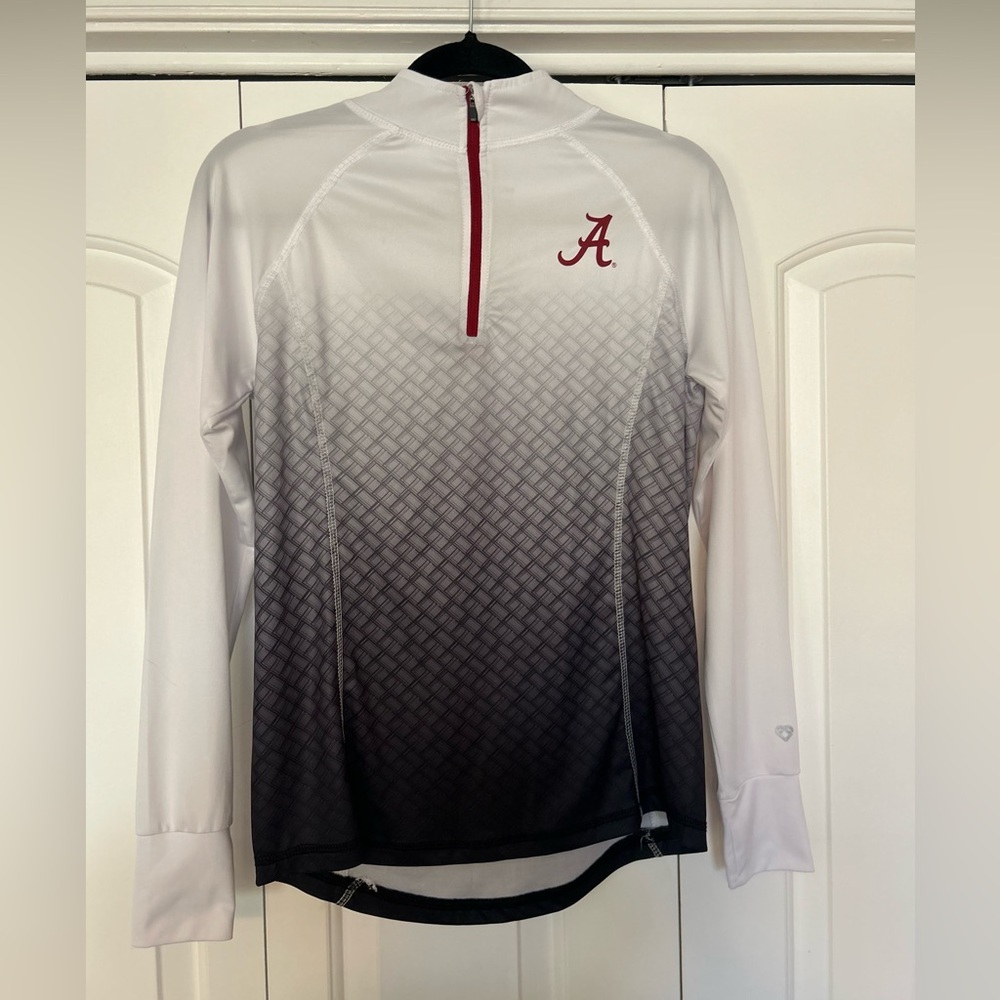 Colosseum Women's Medium Alabama Quarter Zip Lightweight Pullover